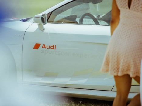 Audi car. SF International Polo Classic at Cerro Pampa Polo Fields. Petaluma, CA