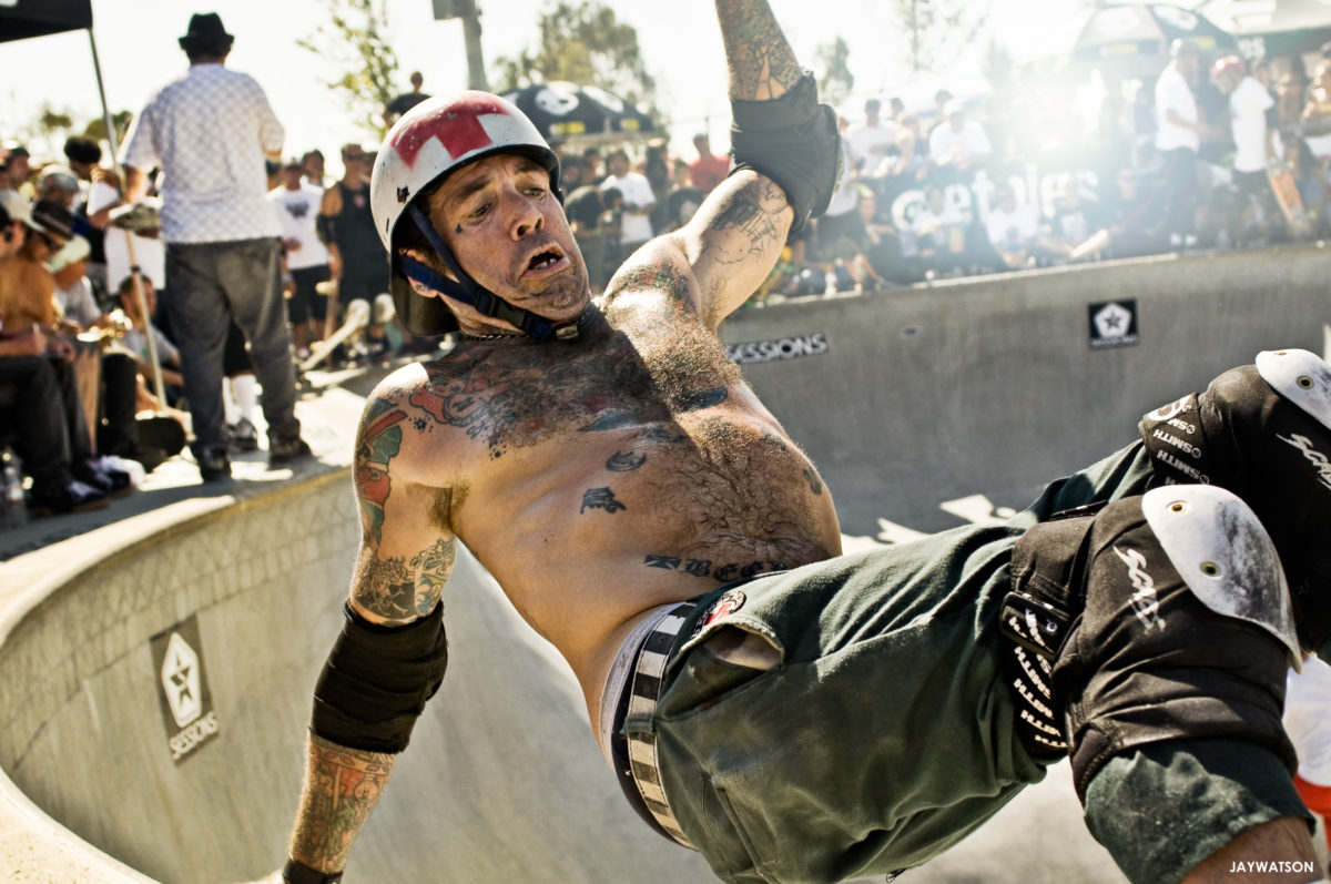 Duane Peters, lay back grind. San Jose, CA