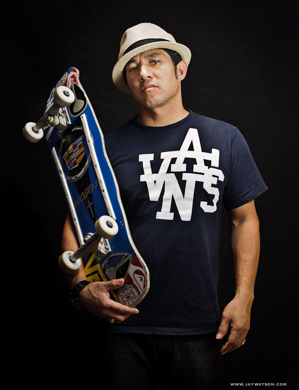 Christian Hosoi, pro skater. San Jose, CA