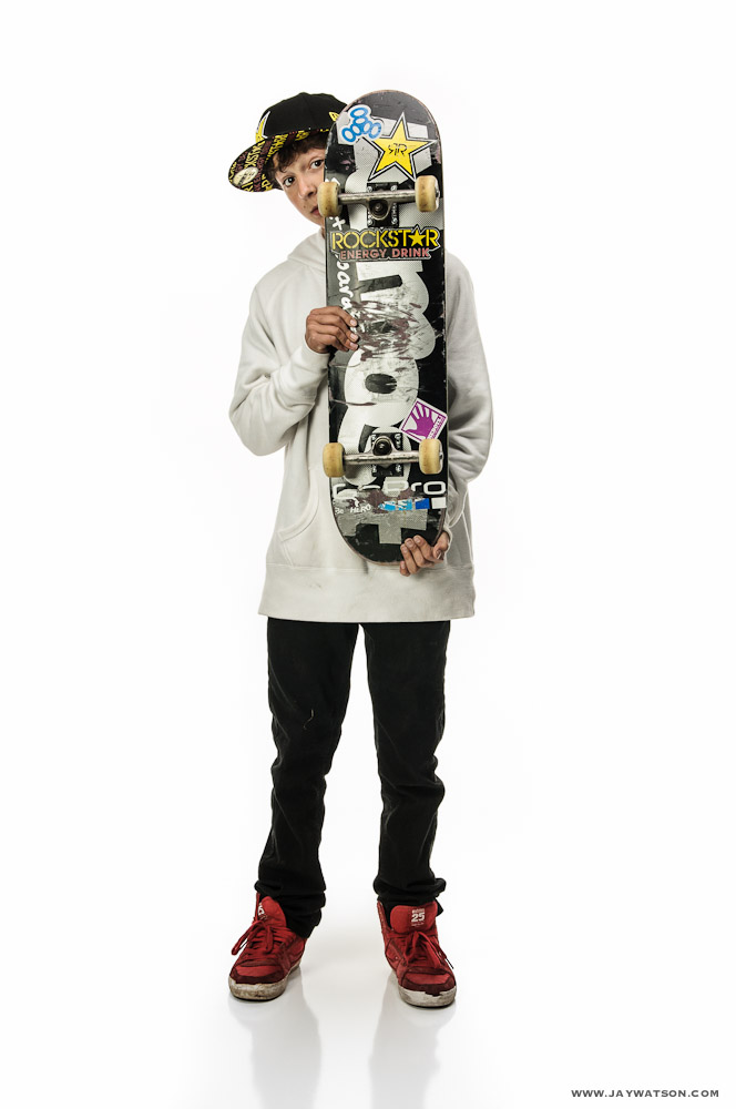 Studio portrait of Mitchie Brusco