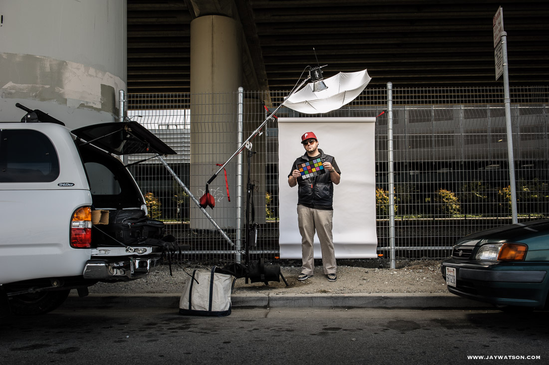 Behind the scenes for XXL Mag