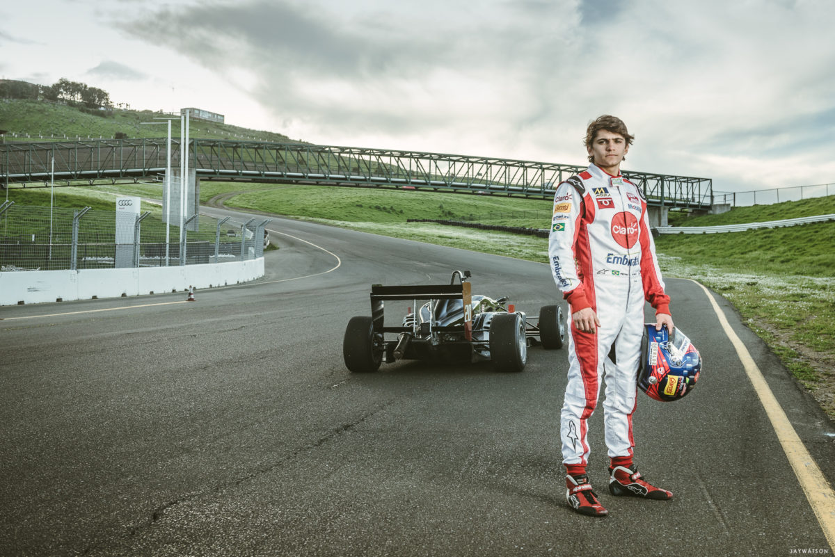 Portrait of race driver Pietro Fittipaldi